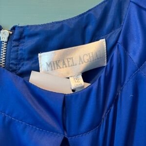Royal Blue Mikael Aghal dress. (Size 12)
